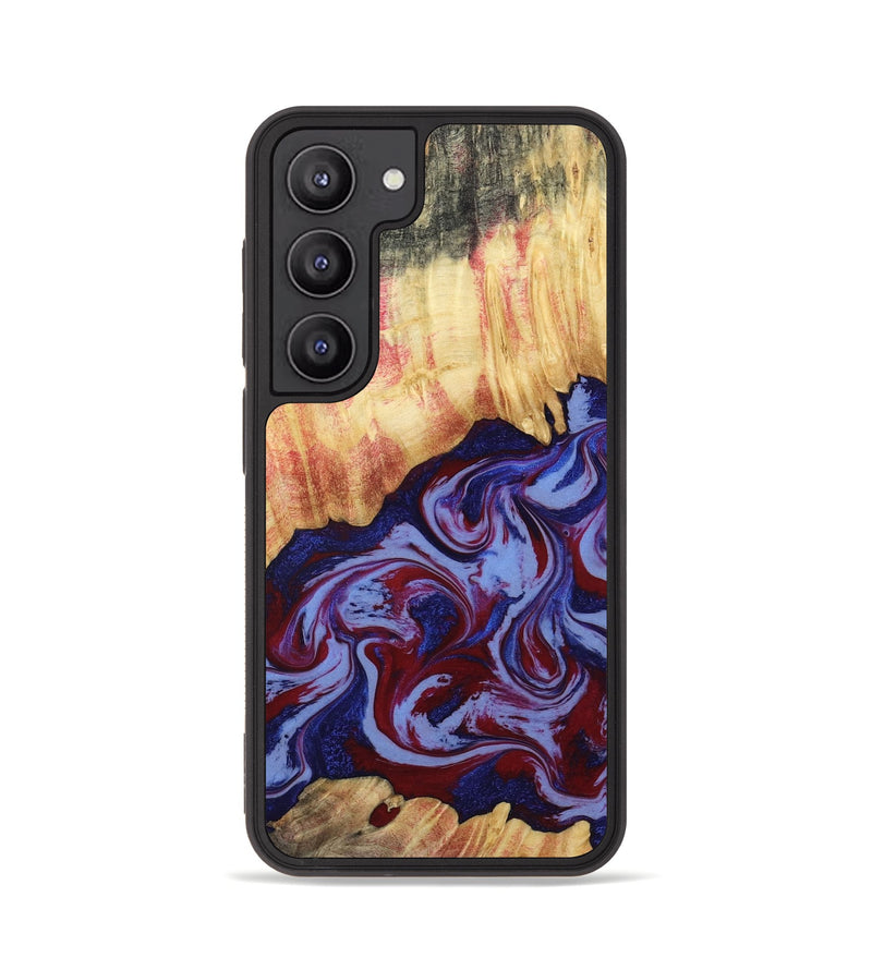 Galaxy S23 Wood Phone Case - Kara (Red, 808461)