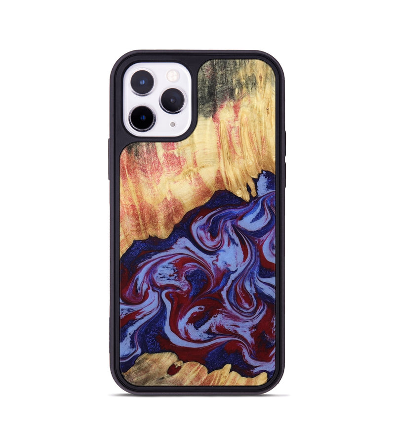 iPhone 11 Pro Wood Phone Case - Kara (Red, 808461)