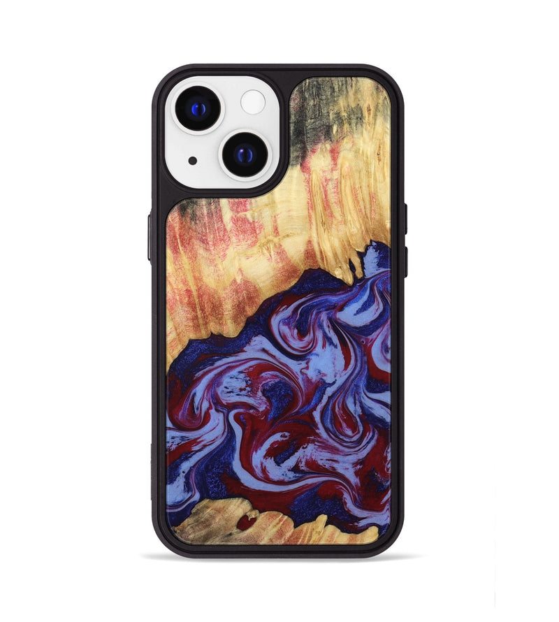 iPhone 13 Wood Phone Case - Kara (Red, 808461)