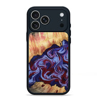 iPhone 17 Pro Max Wood Phone Case - Kara (Red, 808461)