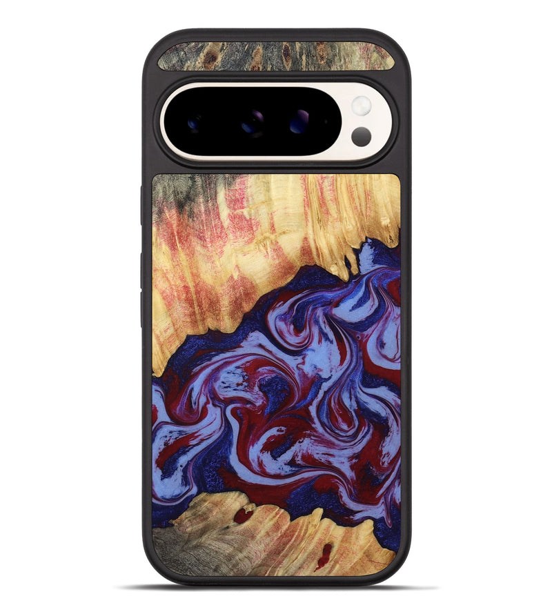 Pixel 10 Pro XL Wood Phone Case - Kara (Red, 808461)
