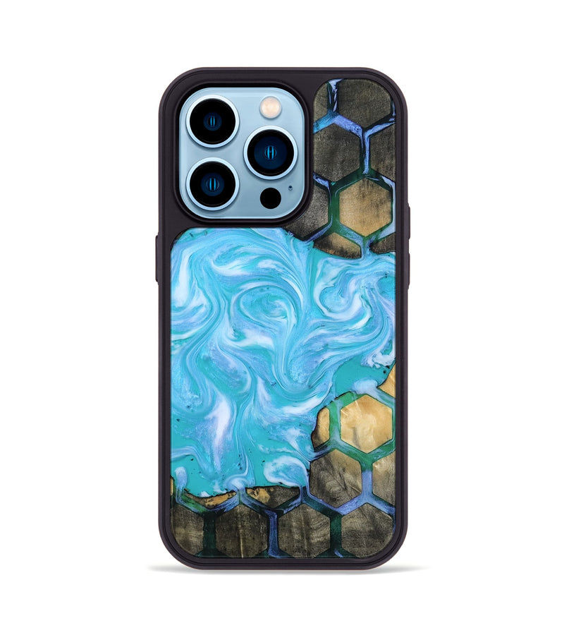 iPhone 14 Pro Wood Phone Case - Jammie (Pattern, 808464)