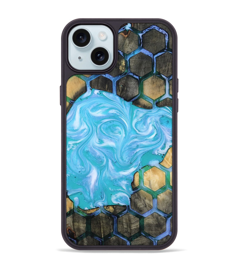 iPhone 15 Plus Wood Phone Case - Jammie (Pattern, 808464)