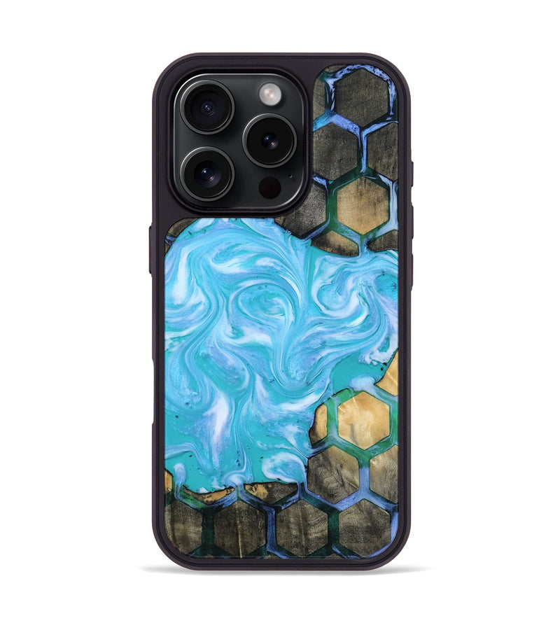 iPhone 16 Pro Wood Phone Case - Jammie (Pattern, 808464)