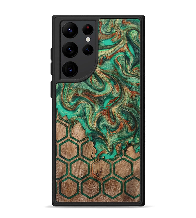 Galaxy S22 Ultra Wood Phone Case - Mariel (Pattern, 808466)