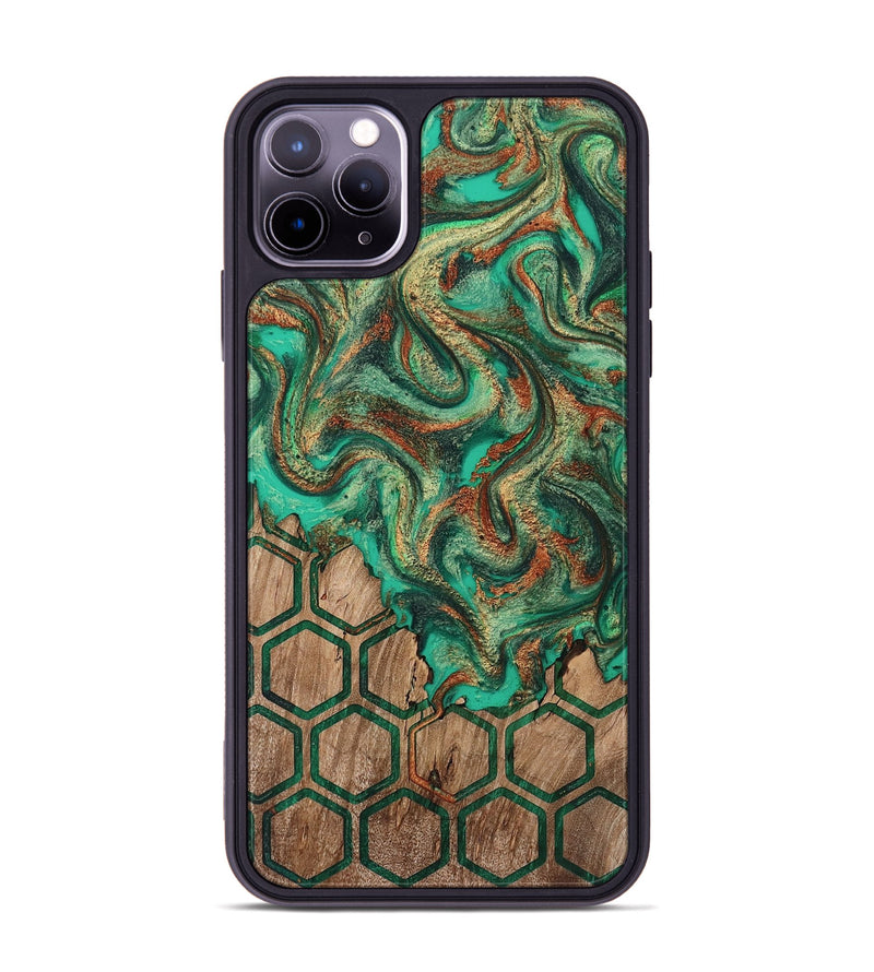 iPhone 11 Pro Max Wood Phone Case - Mariel (Pattern, 808466)