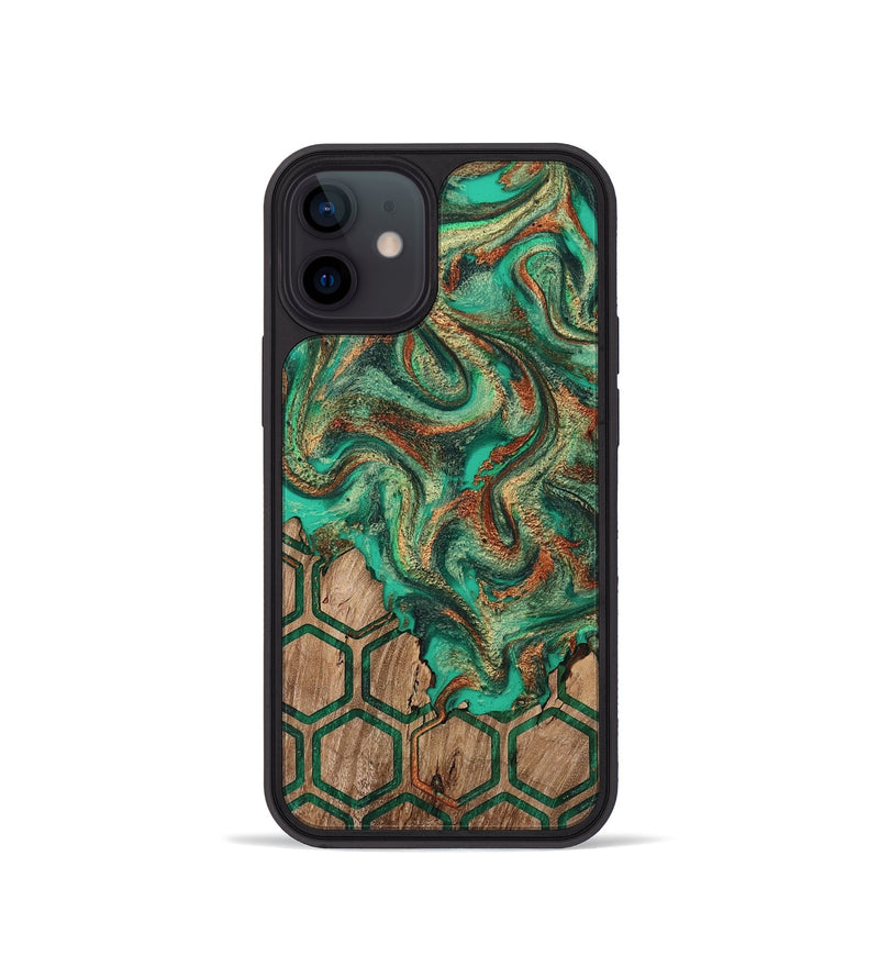 iPhone 12 mini Wood Phone Case - Mariel (Pattern, 808466)
