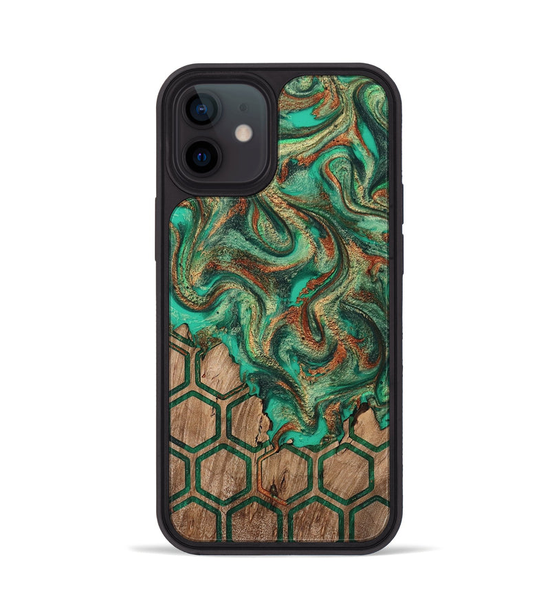 iPhone 12 Wood Phone Case - Mariel (Pattern, 808466)