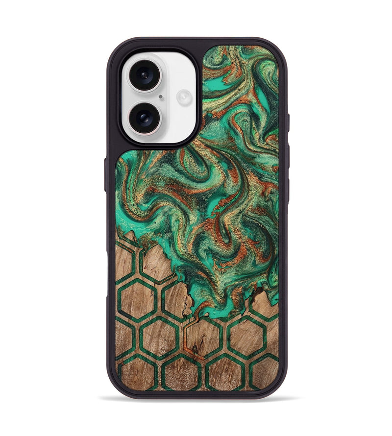 iPhone 17 Wood Phone Case - Mariel (Pattern, 808466)