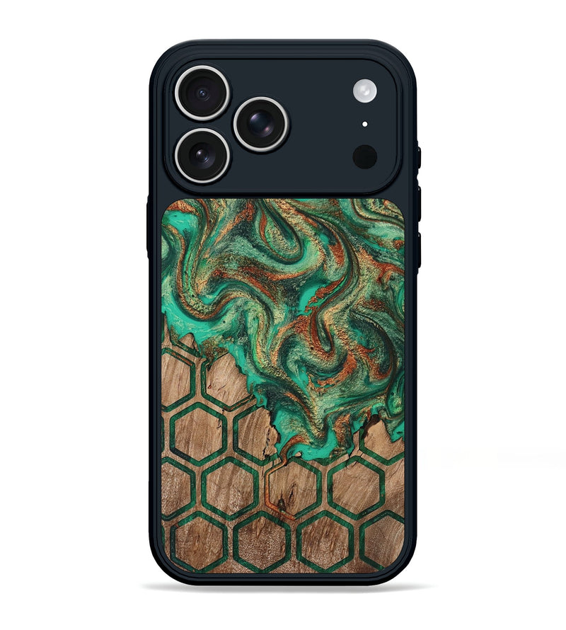 iPhone 17 Pro Max Wood Phone Case - Mariel (Pattern, 808466)