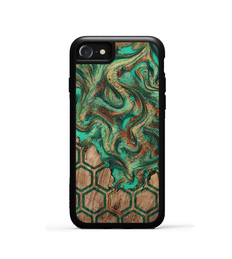 iPhone SE Wood Phone Case - Mariel (Pattern, 808466)