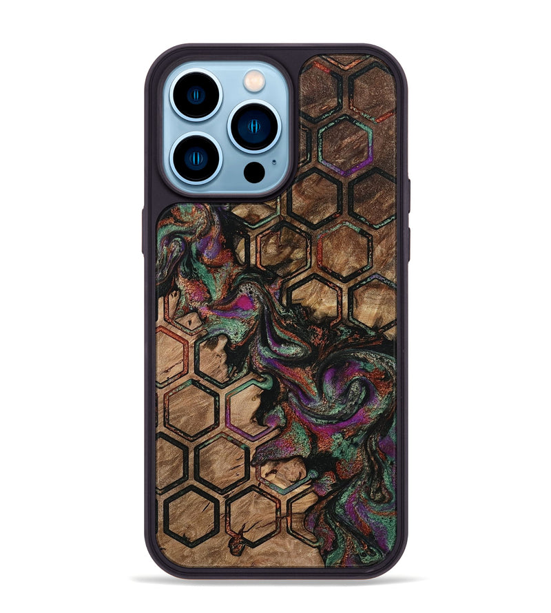 iPhone 14 Pro Max Wood Phone Case - Dave (Pattern, 808469)