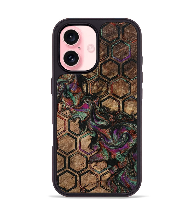 iPhone 16 Wood Phone Case - Dave (Pattern, 808469)
