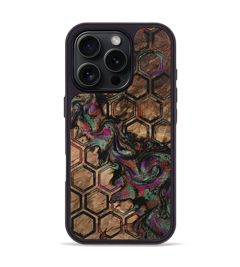 iPhone 16 Pro Wood Phone Case - Dave (Pattern, 808469)