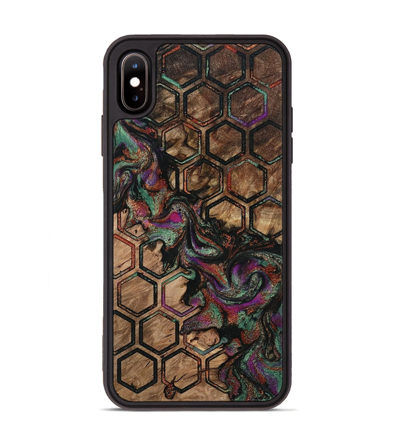iPhone Xs Max Wood Phone Case - Dave (Pattern, 808469)