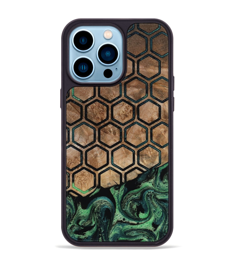 iPhone 14 Pro Max Wood Phone Case - Ayden (Pattern, 808471)