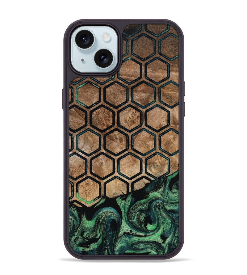 iPhone 15 Plus Wood Phone Case - Ayden (Pattern, 808471)