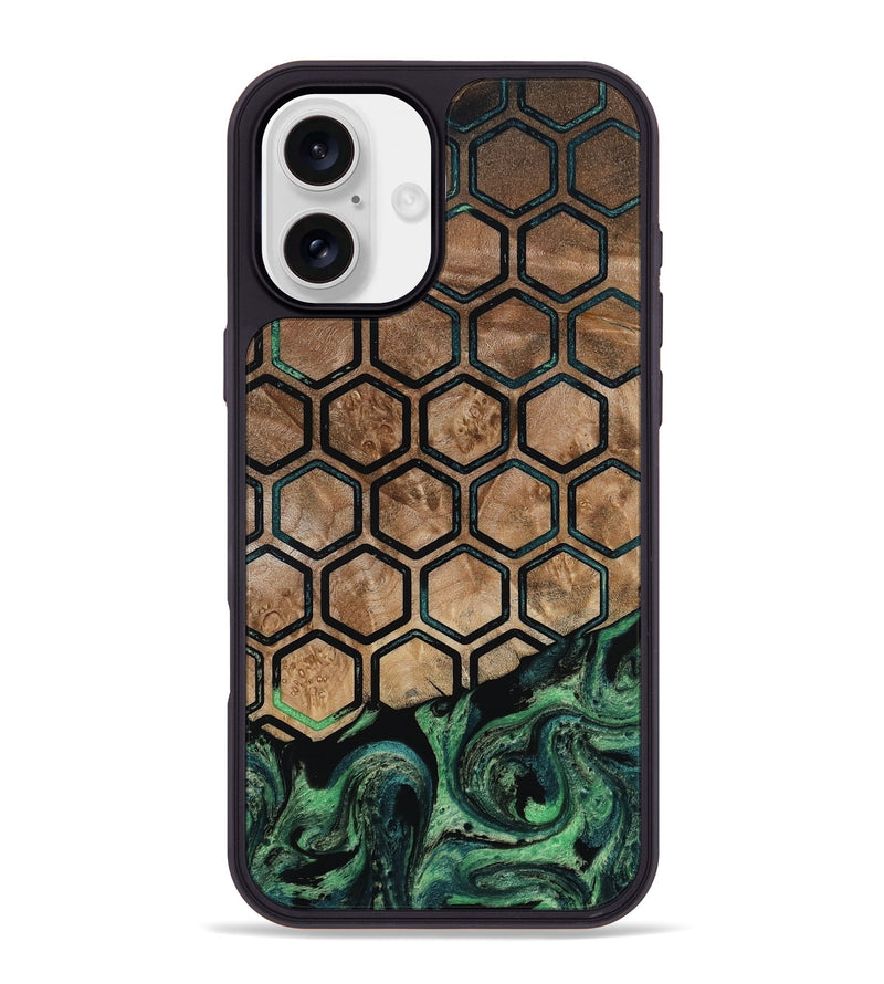 iPhone 16 Plus Wood Phone Case - Ayden (Pattern, 808471)