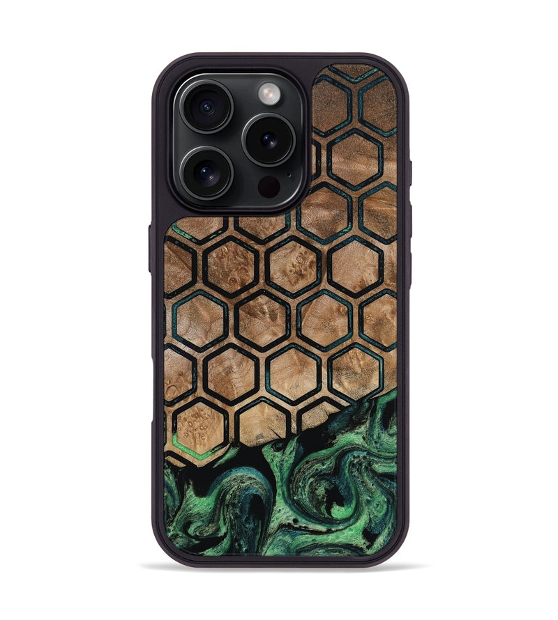 iPhone 16 Pro Wood Phone Case - Ayden (Pattern, 808471)