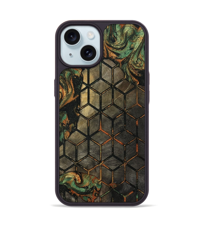 iPhone 15 Wood Phone Case - Stanley (Pattern, 808472)