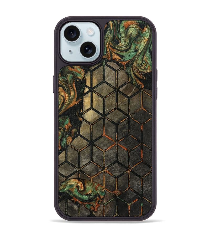 iPhone 15 Plus Wood Phone Case - Stanley (Pattern, 808472)