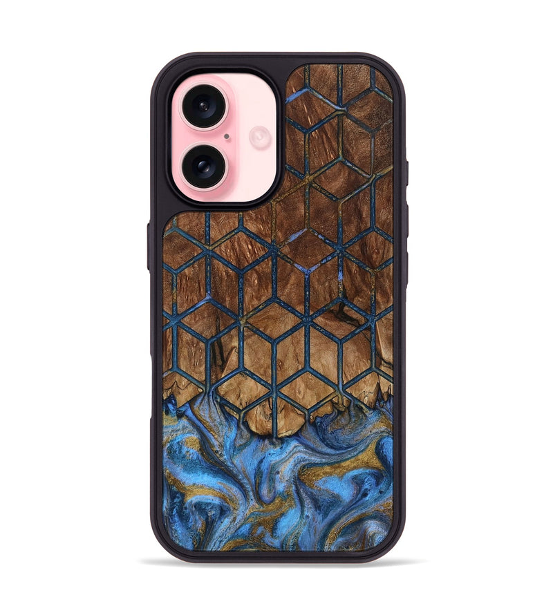 iPhone 16 Wood Phone Case - Sevyn (Pattern, 808476)
