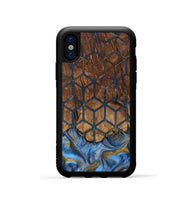 iPhone Xs Wood Phone Case - Sevyn (Pattern, 808476)