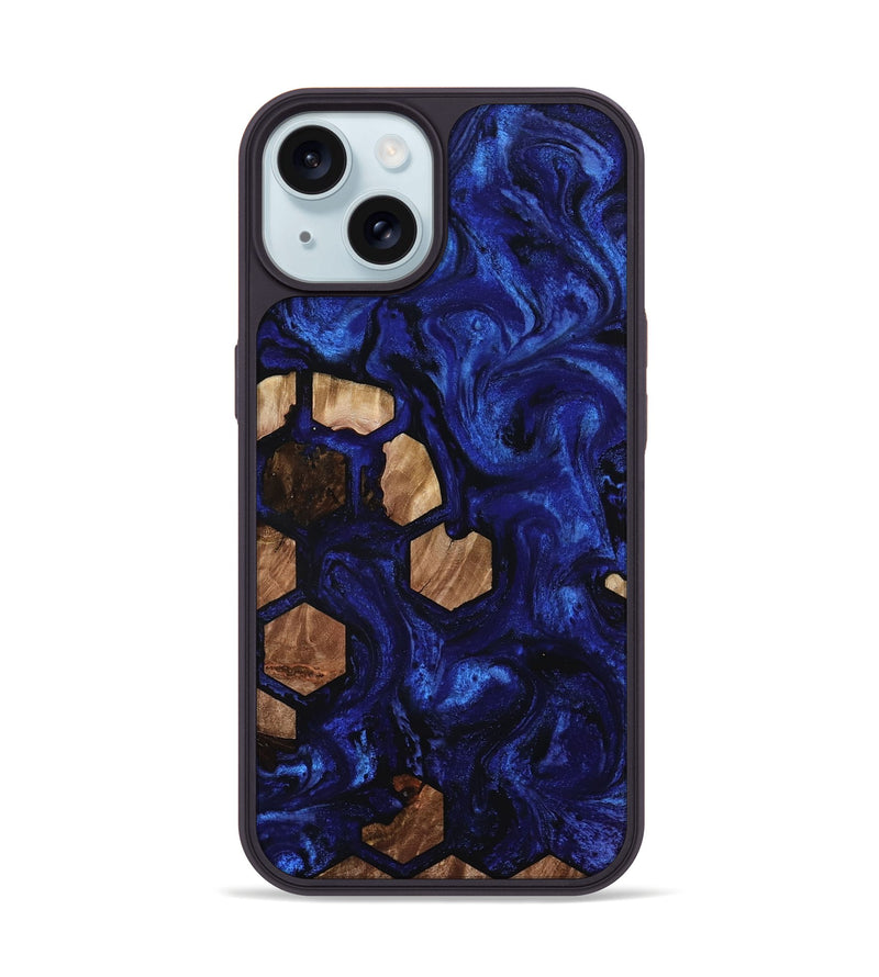 iPhone 15 Wood Phone Case - Verla (Pattern, 808477)