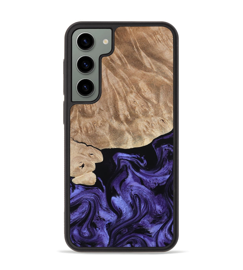 Galaxy S23 Plus Wood Phone Case - Fannie (Purple, 808482)