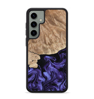 Galaxy S24 Plus Wood Phone Case - Fannie (Purple, 808482)