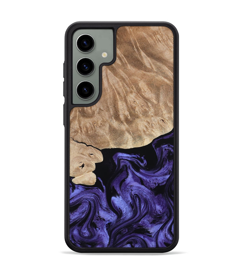 Galaxy S24 Plus Wood Phone Case - Fannie (Purple, 808482)