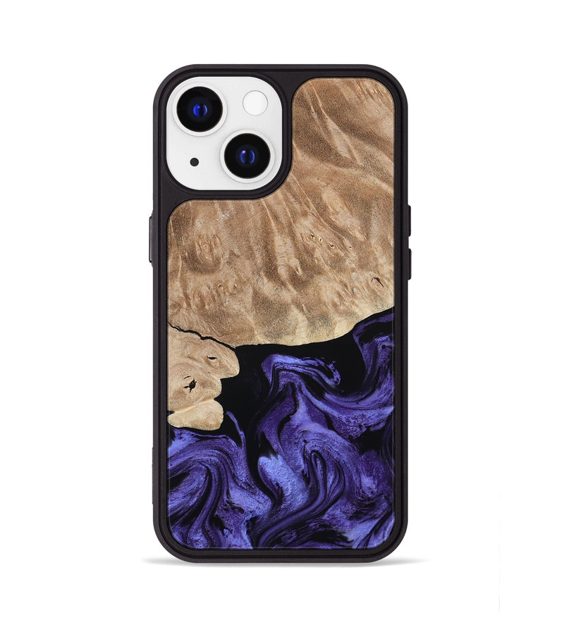 iPhone 13 Wood Phone Case - Fannie (Purple, 808482)