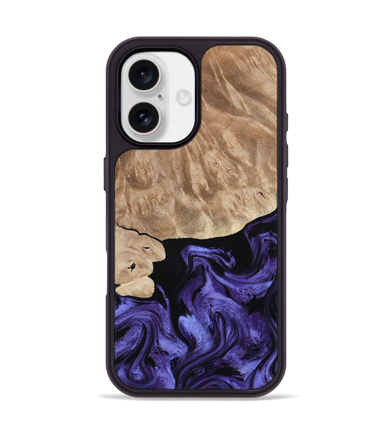 iPhone 17 Wood Phone Case - Fannie (Purple, 808482)