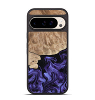 Pixel 10 Wood Phone Case - Fannie (Purple, 808482)