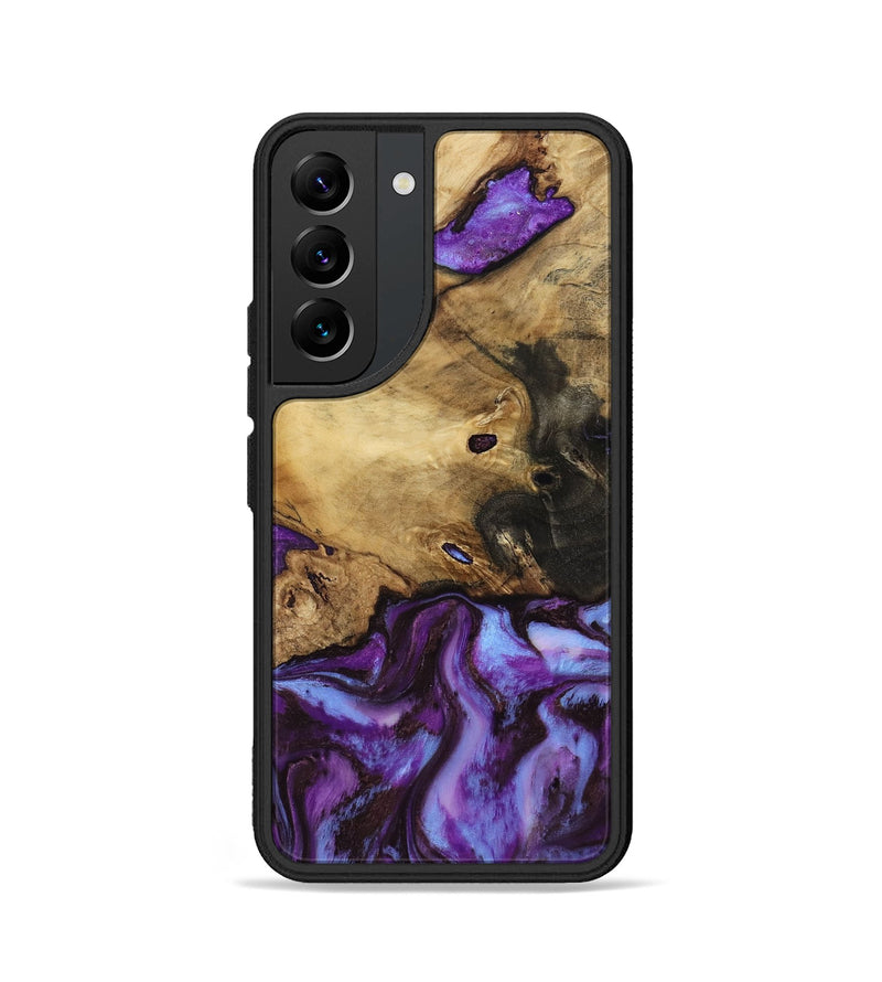 Galaxy S22 Wood Phone Case - Maia (Purple, 808483)