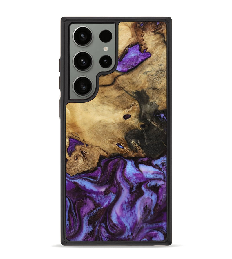 Galaxy S23 Ultra Wood Phone Case - Maia (Purple, 808483)