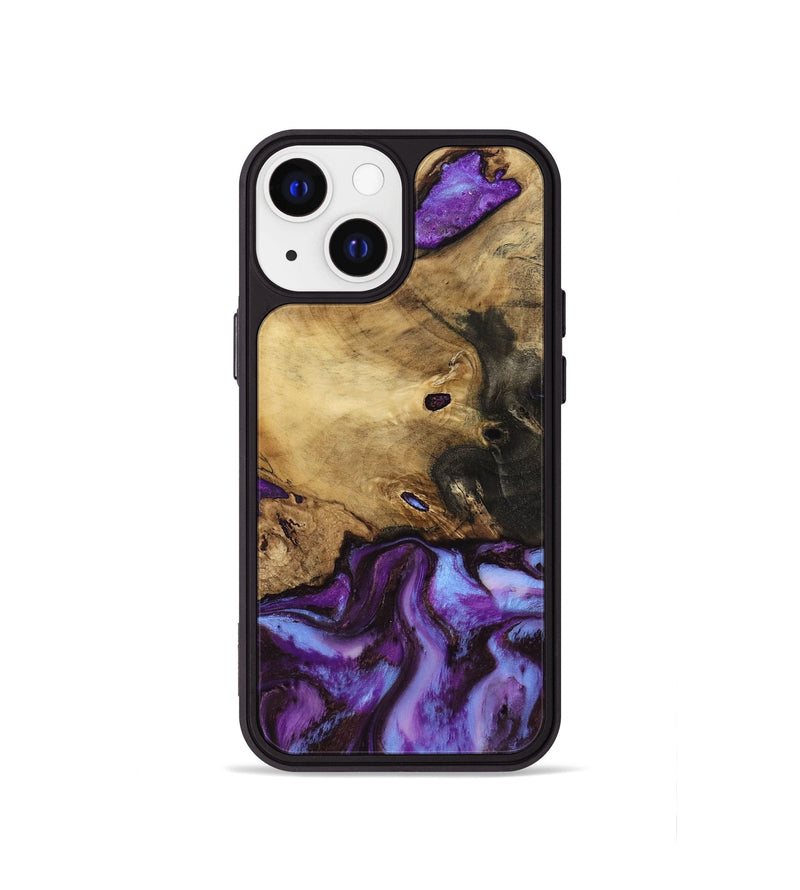 iPhone 13 mini Wood Phone Case - Maia (Purple, 808483)