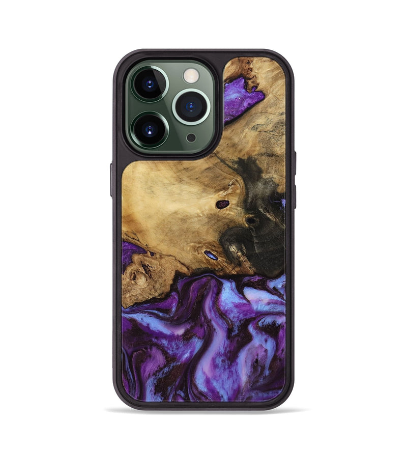 iPhone 13 Pro Wood Phone Case - Maia (Purple, 808483)