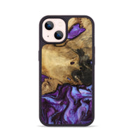 iPhone 14 Wood Phone Case - Maia (Purple, 808483)