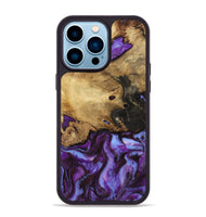 iPhone 14 Pro Max Wood Phone Case - Maia (Purple, 808483)