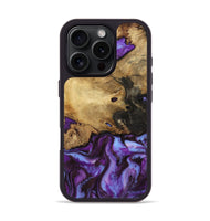 iPhone 16 Pro Wood Phone Case - Maia (Purple, 808483)