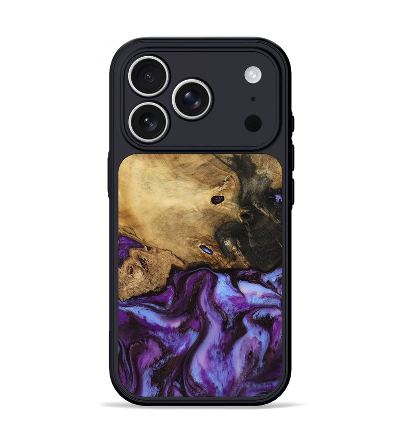 iPhone 17 Pro Wood Phone Case - Maia (Purple, 808483)