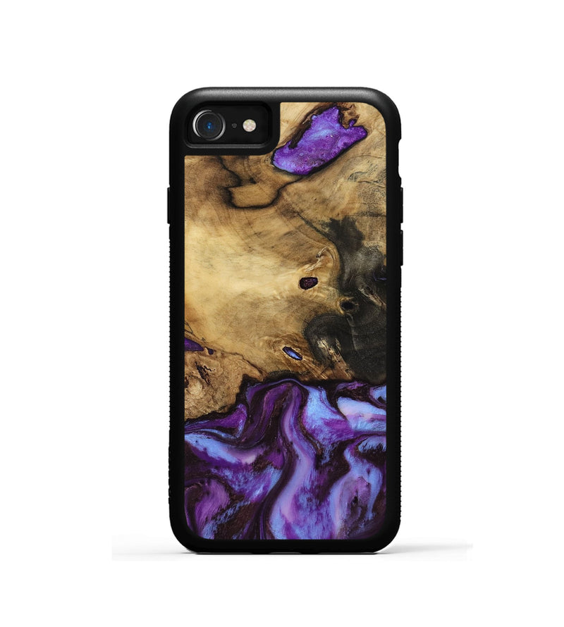 iPhone SE Wood Phone Case - Maia (Purple, 808483)