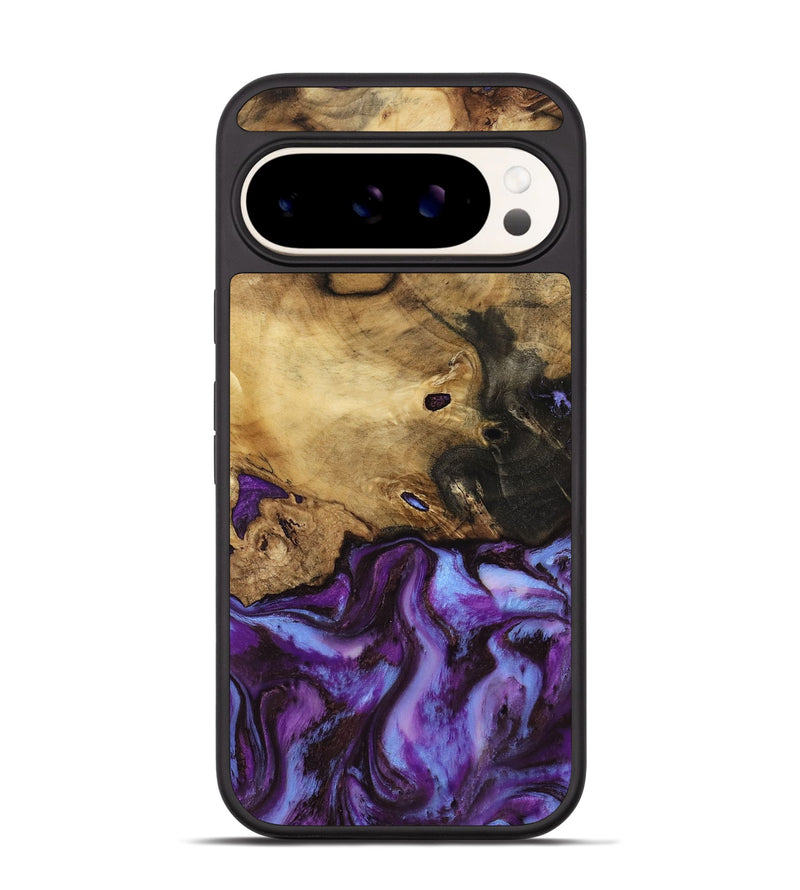 Pixel 9 Wood Phone Case - Maia (Purple, 808483)