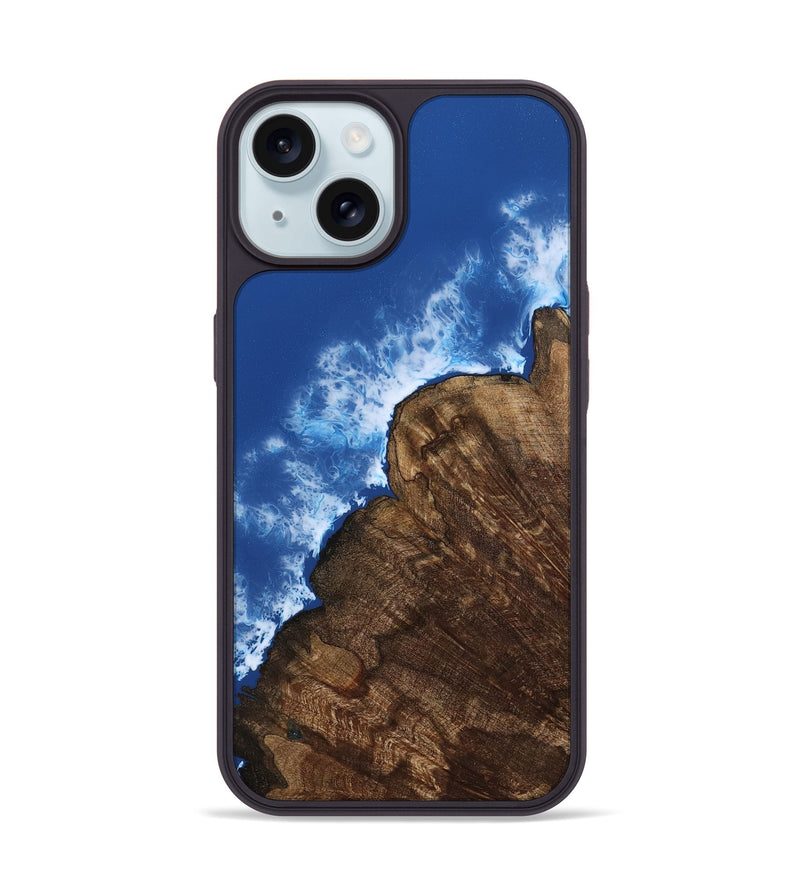 iPhone 15 Wood Phone Case - Iola (Coastal, 808486)