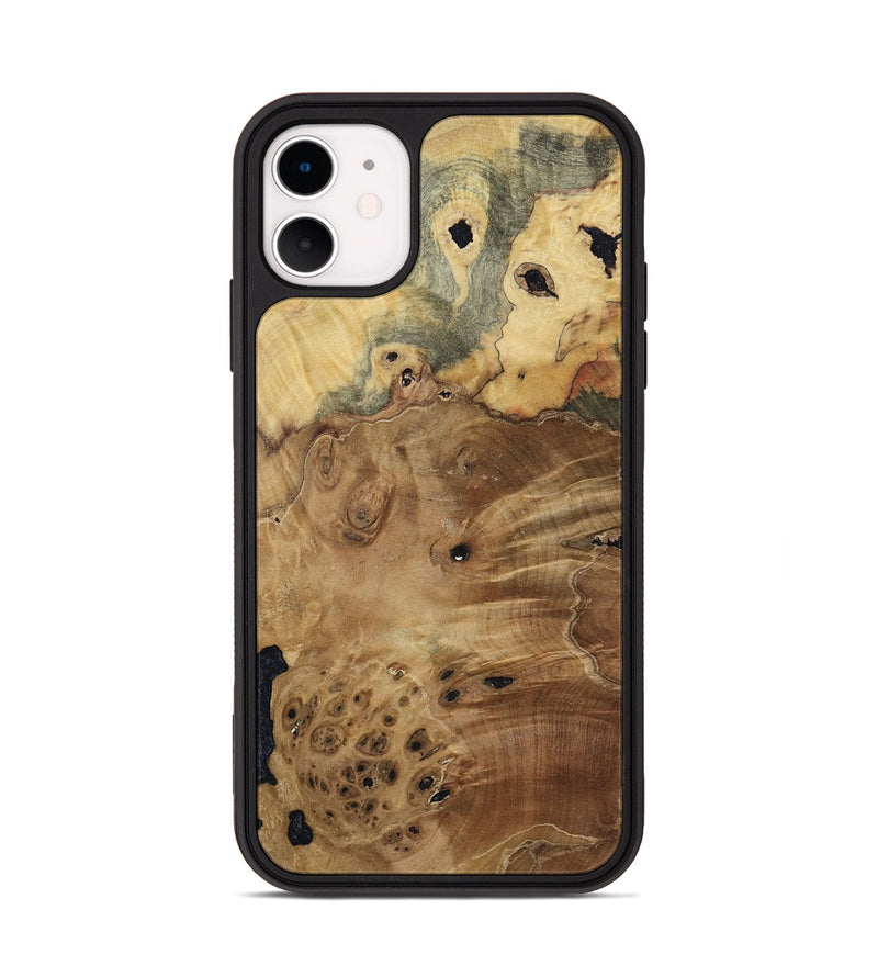 iPhone 11 Wood Phone Case - Birdie (Wood Burl, 808491)