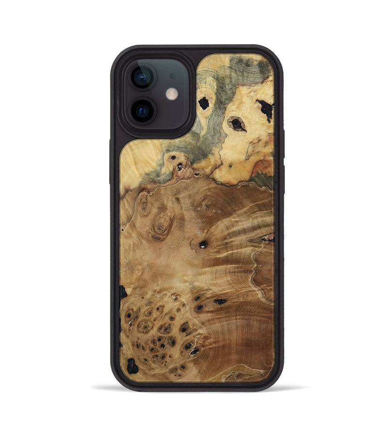 iPhone 12 Wood Phone Case - Birdie (Wood Burl, 808491)