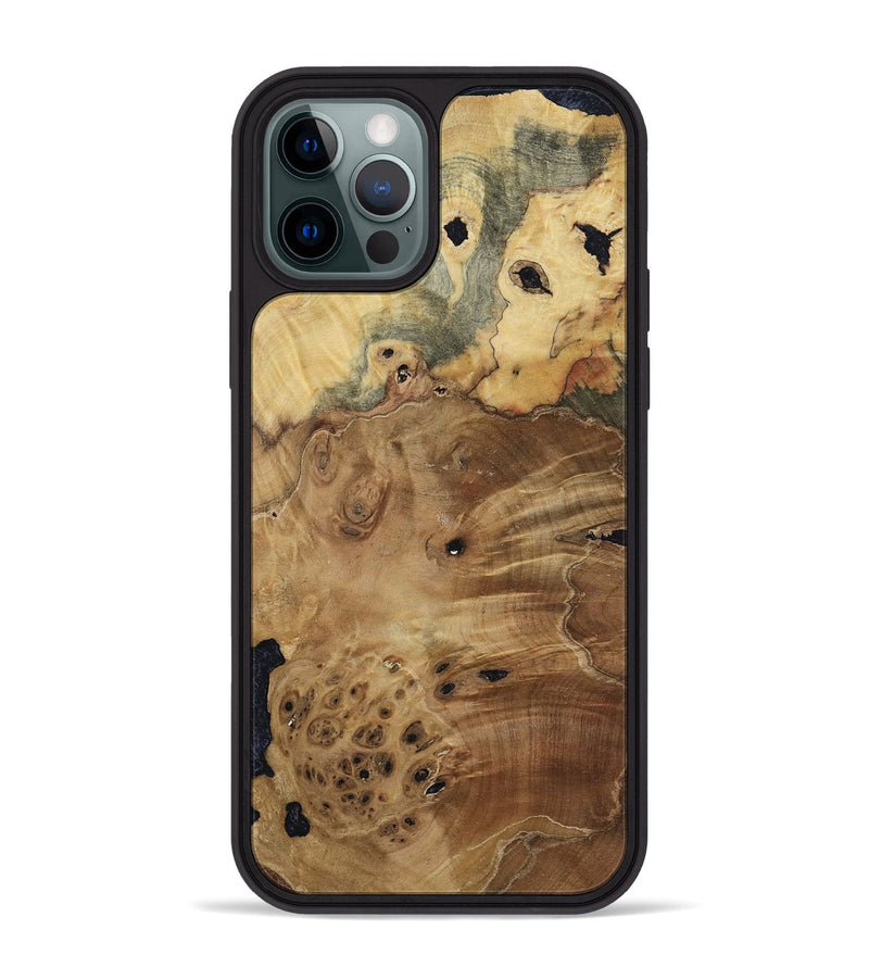 iPhone 12 Pro Max Wood Phone Case - Birdie (Wood Burl, 808491)