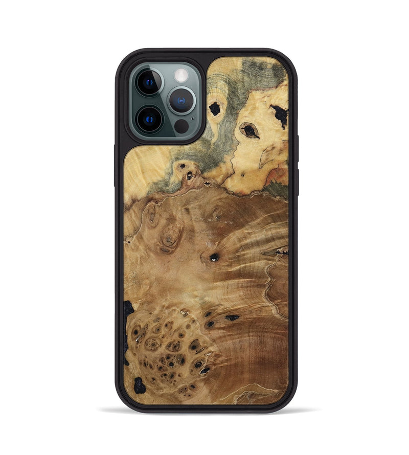 iPhone 12 Pro Wood Phone Case - Birdie (Wood Burl, 808491)