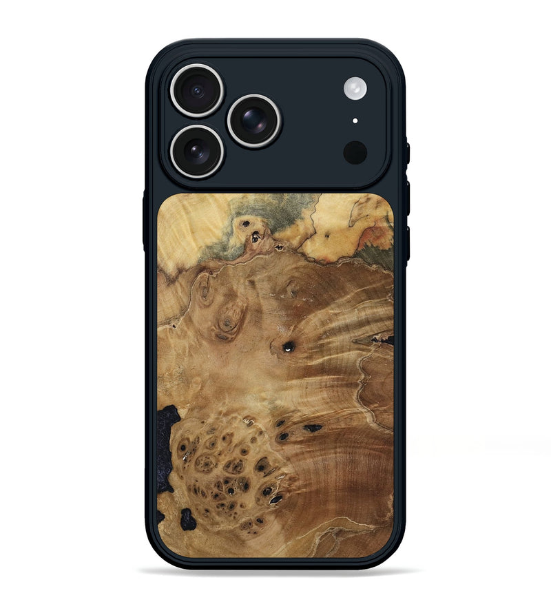 iPhone 17 Pro Max Wood Phone Case - Birdie (Wood Burl, 808491)